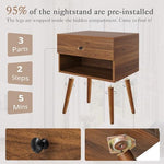 Hidden Compartment Concealment Nightstands - Secret Stashing - Concealment Furniture, Diversion Safes, Home Security Safes