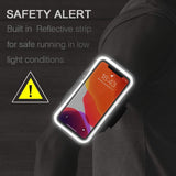 iPhone 15 14 13 12 11 Armband with AirPods Holder, JEMACHE Water Resistant Gym Running Workouts Arm Band for iPhone XR, 11, 12, 13, 14, 14 Pro, 15, 15 Pro (Black) - Secret Stashing - Concealment Furniture, Diversion Safes, Home Security Safes