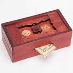 Bits and Pieces Japanese Puzzle Money Holder Box