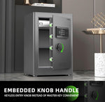 Touchscreen Biometric Fingerprint Safe Box - Secret Stashing - Concealment Furniture, Diversion Safes, Home Security Safes