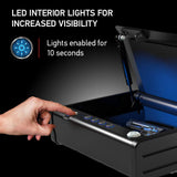 Biometric Gun Safe for Handgun – Fingerprint, Interior Light