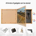 Hidden Gun Storage Picture Frame - Secret Stashing - Concealment Furniture, Diversion Safes, Home Security Safes