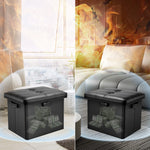 DocSafe Fireproof, Waterproof Storage Ottoman with Lock