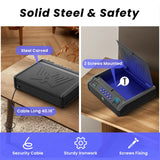 Biometric Portable Gun Safe with LCD