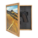 Hidden Gun Storage Picture Frame - Secret Stashing - Concealment Furniture, Diversion Safes, Home Security Safes