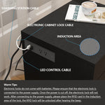 Concealment Nightstand with RFID Lock - Secret Stashing - Concealment Furniture, Diversion Safes, Home Security Safes