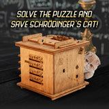 Cluebox “Schrödinger’s Cat” Escape Room Puzzle Box