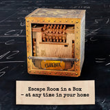 Cluebox “Schrödinger’s Cat” Escape Room Puzzle Box