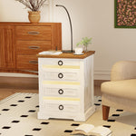 Nightstand with Concealed Drawer (Concealment Furniture)