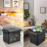 DocSafe Fireproof, Waterproof Storage Ottoman with Lock