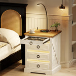 Nightstand with Concealed Drawer (Concealment Furniture)