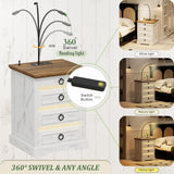 Nightstand with Concealed Drawer (Concealment Furniture)