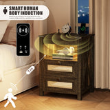 Smart Night Stand with Gun Holder