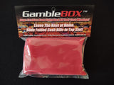 Gamblebox Pocket Cash Drop Lock Box Safe Wallet with Red Velvet Bag