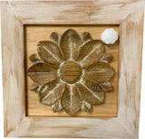 Distressed Floral Concealment Cabinet