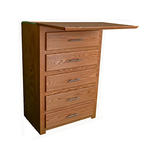 Dresser with shop hidden drawer