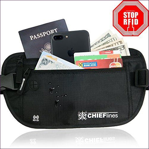 Travel Money Belt Under Clothes, Waist Bag Hidden