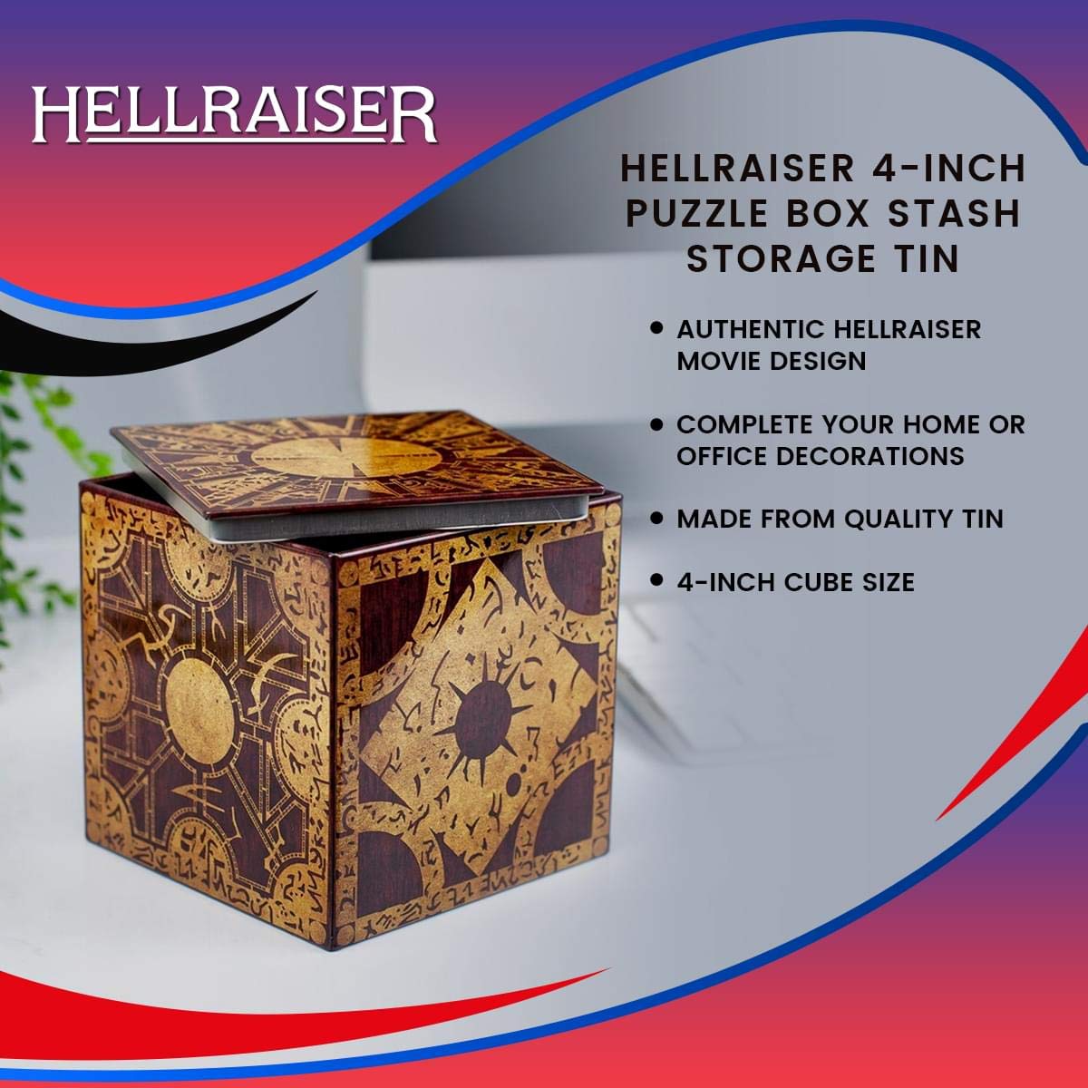 Toynk Hellraiser 10x10x10 Gift Mystery Box Flat : Target